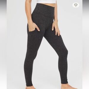 OFFLINE By Aerie The Hugger High Waisted Pocket Legging charcoal heather